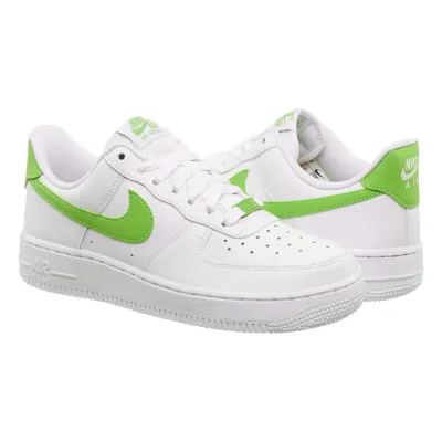 Женские Кроссовки Nike Air Force 1 Low White Белый Салатовый 39 (7dDD8959-112 39) - 4 - Robinzon.ua