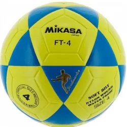 Мяч Футбольный Mikasa FT-4B size 4 Синий Желтый (FT-4BY 4) - Robinzon.ua