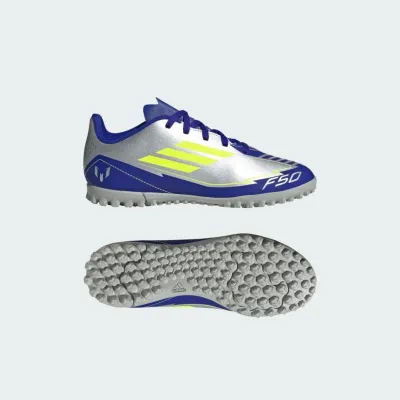 Дитячі Сороконіжки Adidas F50 CLUB TF J MESSI Cріблястий 38 (IH0923 38) - 1 - Robinzon.ua