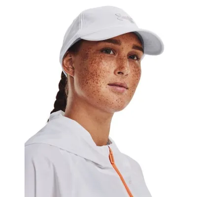 Жіноча Кепка UA Women's Blitzing Adj Білий One Size (1376705-100) - 2 - Robinzon.ua