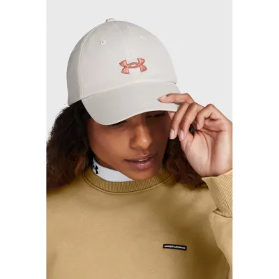 Женская Кепка UA Women's Blitzing Adj Бежевый One Size (1376705-114) - 2 - Robinzon.ua