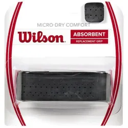 Ручка (обмотка) Wilson Micro-dry comfort repl Чорний (WRZ4211bk) - Robinzon.ua