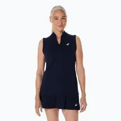 Жіноча тенісна Майка Asics  COURT TANK MIDNIGHT Темно-синій M (2042A370-400 M) - Robinzon.ua