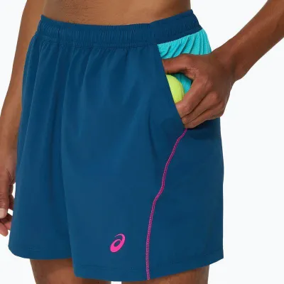 Чоловічі Шорти Asics PADEL COURT 7IN SHORT Синій L (2041A350-401 L) - 4 - Robinzon.ua