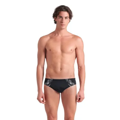 Плавки-сліпи для чоловіків Arena POSEIDONIA SWIM BRIEFS чорний, білий Чол 95 009075-501 95 - 2 - Robinzon.ua
