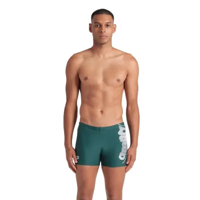 Плавки-шорти для чоловіків Arena BRIGHT GLARE SWIM SHORT зелений, білий Чол 100 008941-601 100 - 2 - Robinzon.ua