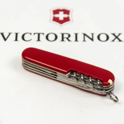 Складаний ніж Victorinox CLIMBER MAT червоний матовий лак 1.3703.M0007p - 5 - Robinzon.ua