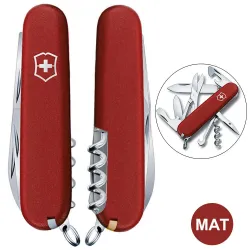 Складаний ніж Victorinox CLIMBER MAT червоний матовий лак 1.3703.M0007p - Robinzon.ua