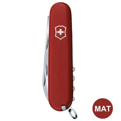 Складаний ніж Victorinox CLIMBER MAT червоний матовий лак 1.3703.M0007p - 3 - Robinzon.ua
