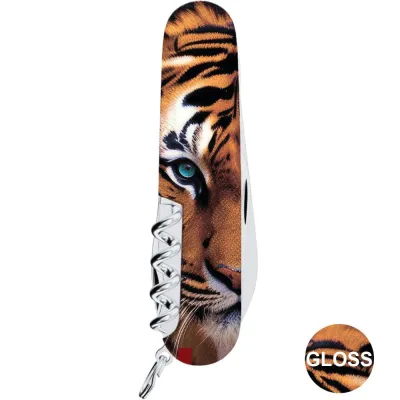 Складаний ніж Victorinox CLIMBER ANIMAL Тигр 1.3703.F1030pw - 3 - Robinzon.ua