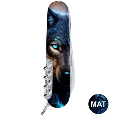Складаний ніж Victorinox HUNTSMAN ANIMAL Вовк 1.3713.3.F1040pw - 4 - Robinzon.ua