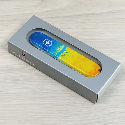 Складаний ніж Victorinox SPARTAN UKRAINE Жовто-синій малюнок 1.3603.7.T3100pw - 5 - Robinzon.ua
