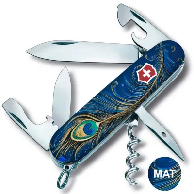 Складаний ніж Victorinox SPARTAN UKRAINE Чарівне перо Жар-Птиці 1.3603.3.T3150pw - 1 - Robinzon.ua