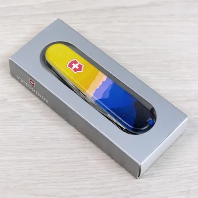 Складаний ніж Victorinox CAMPER UKRAINE Гірський пейзаж 1.3613.7.T3190pw - 5 - Robinzon.ua
