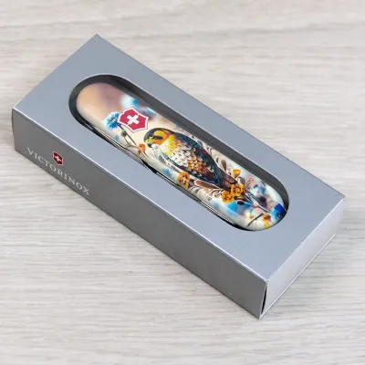 Складаний ніж Victorinox HUNTSMAN UKRAINE Шляхетний Сокіл 1.3713.7.T3260pw - 5 - Robinzon.ua