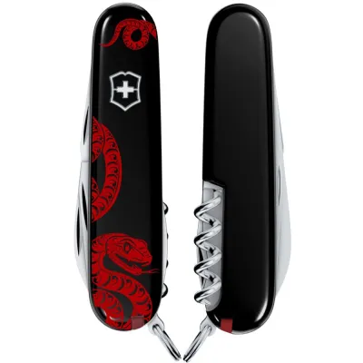 Складаний ніж Victorinox SPARTAN ZODIAC Червона змія 1.3603.3.Z4361u - 3 - Robinzon.ua