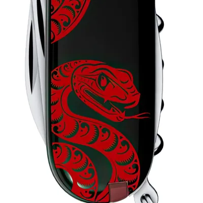 Складаний ніж Victorinox SPARTAN ZODIAC Червона змія 1.3603.3.Z4361u - 1 - Robinzon.ua