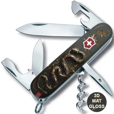 Складаний ніж Victorinox SPARTAN ZODIAC 3D Розкішна змія 1.3603.3.Z4210hk - 1 - Robinzon.ua