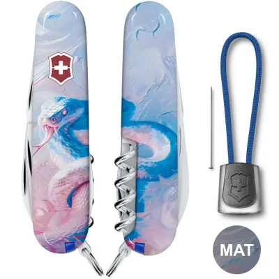 Складаний ніж Victorinox SPARTAN ZODIAC Чарівна змія 1.3603.7.Z4220pk - 2 - Robinzon.ua