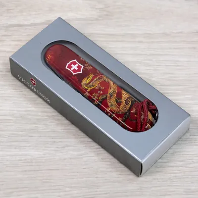 Складаний ніж Victorinox SPARTAN ZODIAC Золота змія 1.3603.Z4200pk - 5 - Robinzon.ua