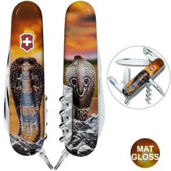 Складаний ніж Victorinox SPARTAN ZODIAC Королівська кобра 1.3603.Z4230pk - Robinzon.ua