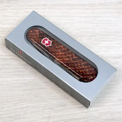 Складаний ніж Victorinox SPARTAN DESIGN Принт Шкіра кобри 1.3603.R2210pk - 5 - Robinzon.ua