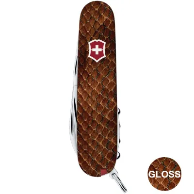 Складаний ніж Victorinox SPARTAN DESIGN Принт Шкіра кобри 1.3603.R2210pk - 3 - Robinzon.ua
