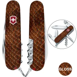 Складаний ніж Victorinox SPARTAN DESIGN Принт Шкіра кобри 1.3603.R2210pk - Robinzon.ua
