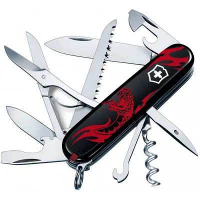 Складаний ніж Victorinox HUNTSMAN ZODIAC Вражаюча змія 1.3713.3.Z4351u - Robinzon.ua