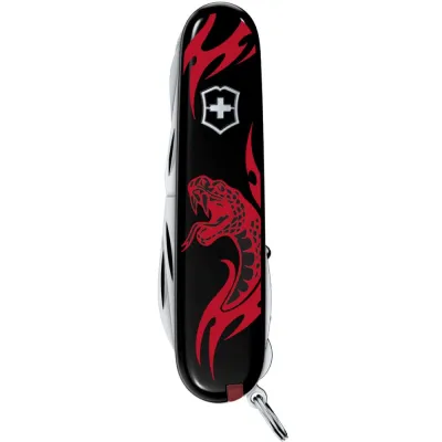 Складаний ніж Victorinox HUNTSMAN ZODIAC Вражаюча змія 1.3713.3.Z4351u - 2 - Robinzon.ua