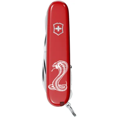 Складаний ніж Victorinox HUNTSMAN ZODIAC Могутня кобра 1.3713.Z4340u - 2 - Robinzon.ua