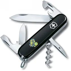 Складаний ніж Victorinox SPARTAN UKRAINE Квіткове серце 1.3603.3_T1246u - Robinzon.ua