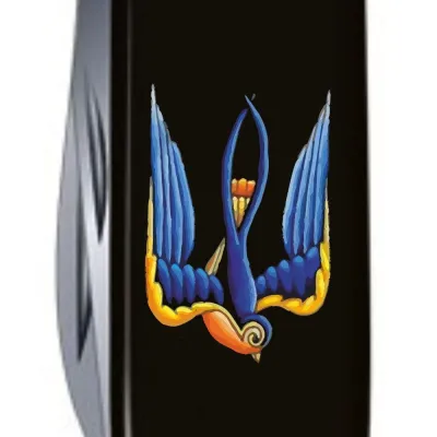 Складаний ніж Victorinox CLIMBER UKRAINE Тризуб-Ластівка 1.3703.3_T1230u - 2 - Robinzon.ua