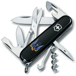 Складаний ніж Victorinox CLIMBER UKRAINE Тризуб-Ластівка 1.3703.3_T1230u - Robinzon.ua