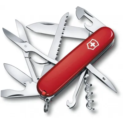 Складной нож Victorinox HUNTSMAN UKRAINE красно-черный 1.3713.1.3 - 2 - Robinzon.ua