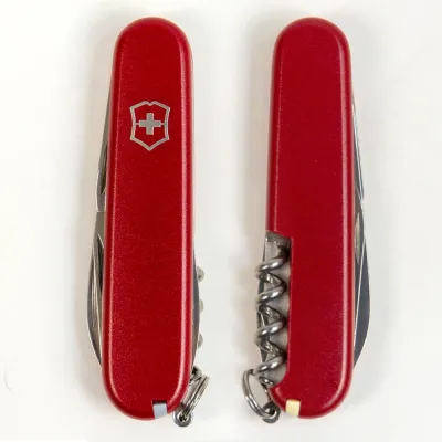 Складаний ніж Victorinox SPARTAN MAT червоний матовий лак 1.3603.M0007p - 6 - Robinzon.ua