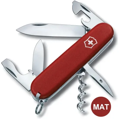 Складаний ніж Victorinox SPARTAN MAT червоний матовий лак 1.3603.M0007p - 1 - Robinzon.ua