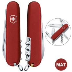 Складаний ніж Victorinox SPARTAN MAT червоний матовий лак 1.3603.M0007p - Robinzon.ua