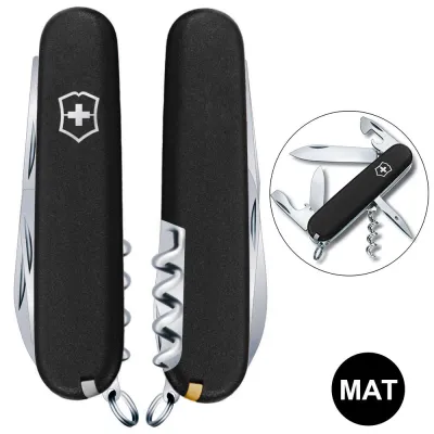 Складаний ніж Victorinox SPARTAN MAT чорний матовий лак 1.3603.3.M0007p Складаний ніж Victorinox SPARTAN MAT чорний матовий лак 1.3603.3.M0007p - Robinzon.ua