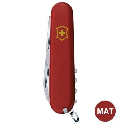Складаний ніж Victorinox SPARTAN MAT червоний матовий лак з жовт.лого 1.3603.M0008p - 1 - Robinzon.ua