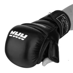 Рукавиці для MMA PowerPlay 3026 Чорні XL - Robinzon.ua