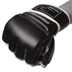 Рукавиці для MMA PowerPlay 3056 Чорні XL - Robinzon.ua
