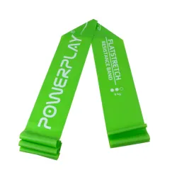Стрічка-еспандер PowerPlay 4112 Medium Зелена (200*15*0.5мм, 9кг) - Robinzon.ua