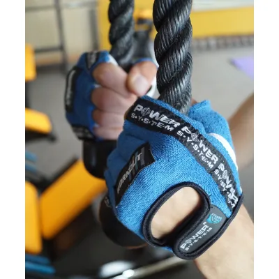 Рукавички для фітнесу і важкої атлетики Power System Workout PS-2200 L Blue - 6 - Robinzon.ua