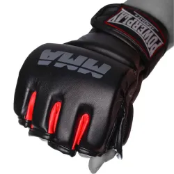 Рукавиці для MMA PowerPlay 3053 Чорно-Червоні S/M - Robinzon.ua