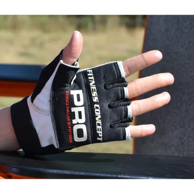 Перчатки для фитнеса и тяжелой атлетики PowerSystem PS-2300 Fitness Black/White M - 4 - Robinzon.ua