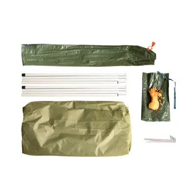 Тент со стойками Tramp Lite Tent 440см*440см green UTLT-034 - 6 - Robinzon.ua