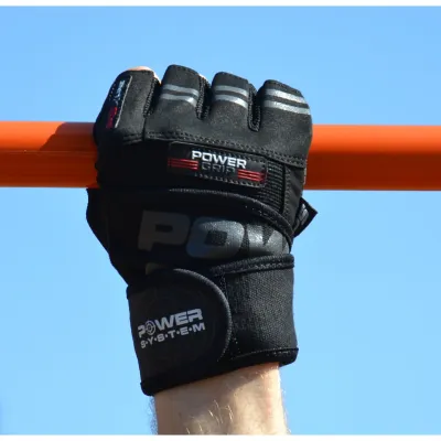 Рукавички для фітнесу Power System PS-2800 Power Grip Black M - 6 - Robinzon.ua