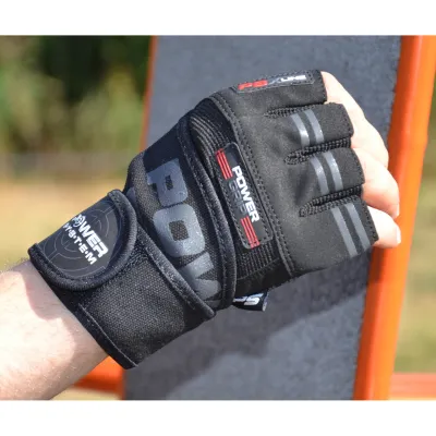 Рукавички для фітнесу Power System PS-2800 Power Grip Black M - 1 - Robinzon.ua