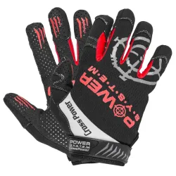 Рукавички для кросфіту з довгим пальцем Power System PS-2860 Cross Power Black/Red S - Robinzon.ua